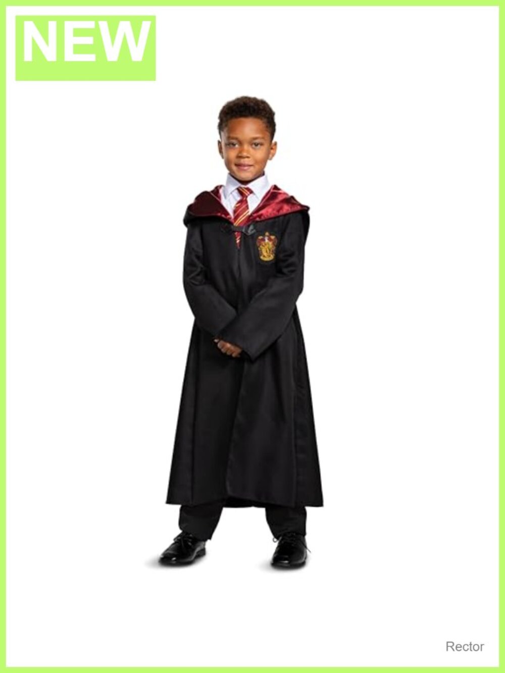 Harry Potter Gryffindor Robe Kids Costume Dress Up Wizard Cloak
